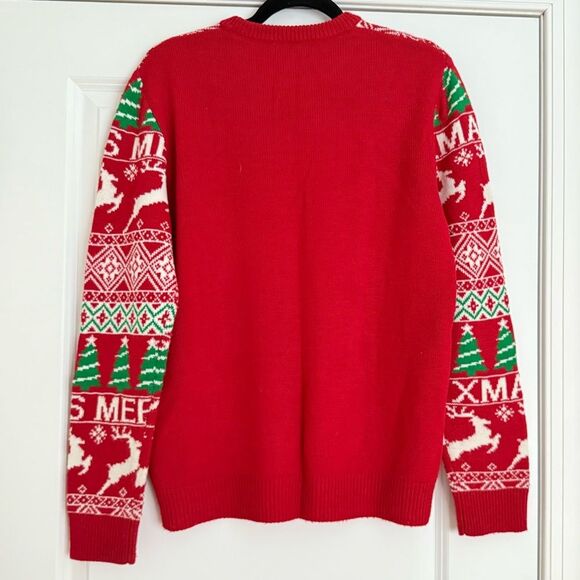 Forever 21 Red and Green Christmas Sweater - Picture 6 of 6